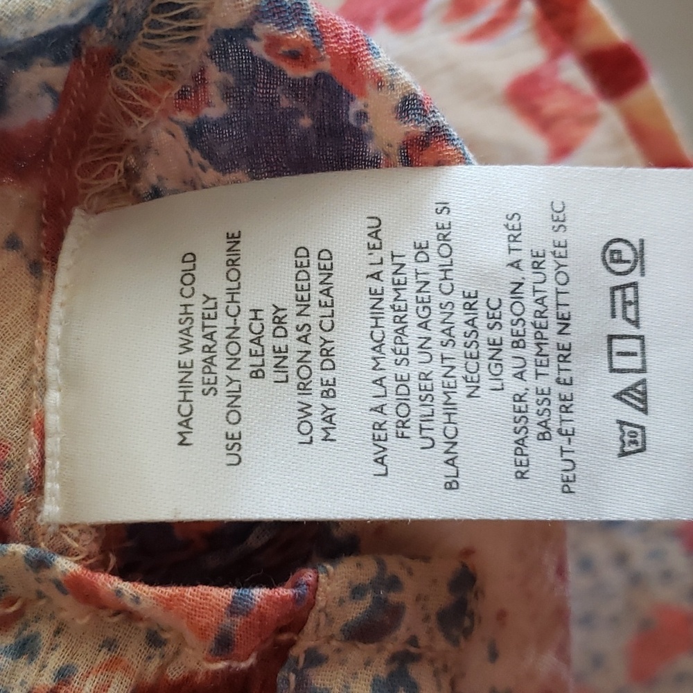 Anthropologie Multicolor Patchwork Blouse - image 4